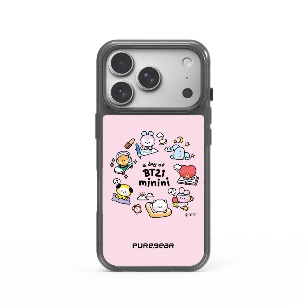 宇宙明星BT21 / iPhone 冰鑽防摔減壓手機殼 - 小小好友