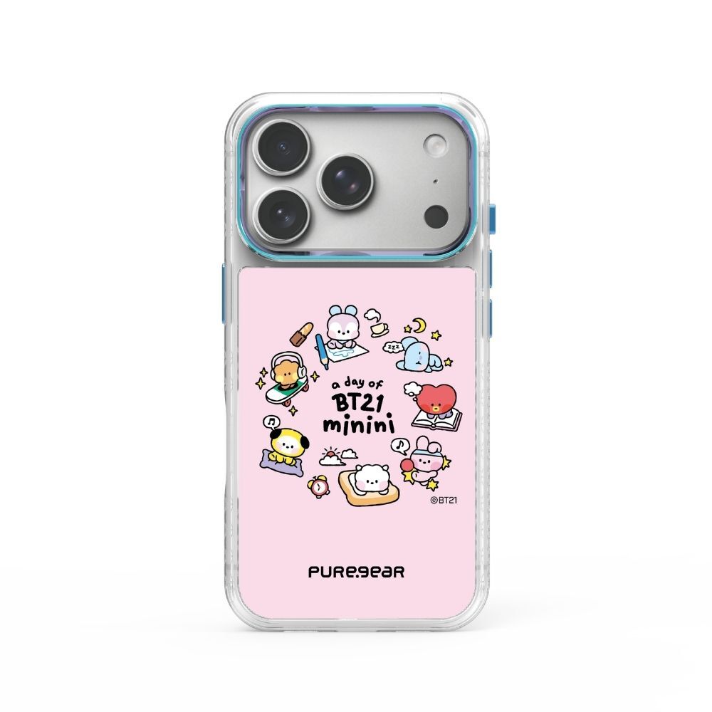 宇宙明星BT21 / iPhone 冰鑽防摔減壓手機殼 - 小小好友