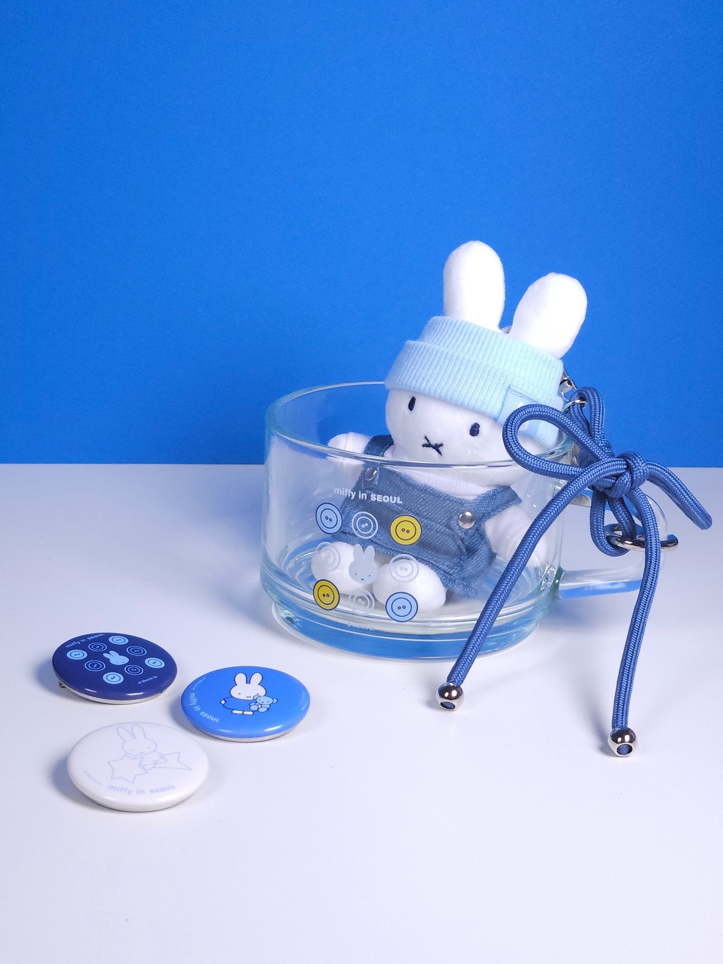 【 限量現貨 】miffy store SEOUL 米飛兔 首爾限定玩偶吊飾 (牛仔系列)