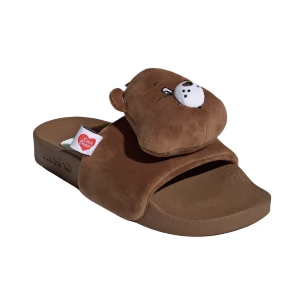 ADIDAS x CARE BEARS Adilette 彩虹熊 聯名 毛絨 拖鞋 男女鞋 溫柔熊 易怒熊