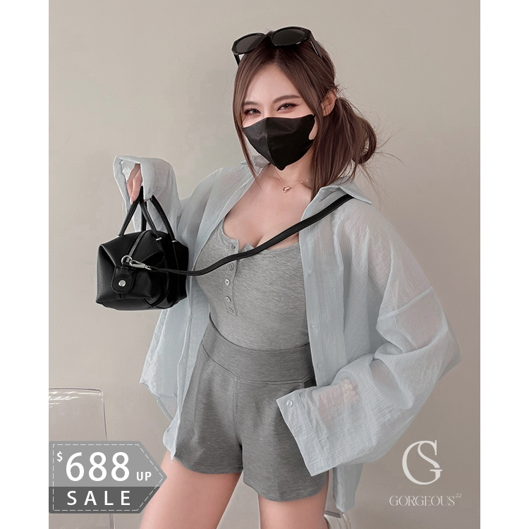 G8489 「法式兩用雲朵胖鼠包」