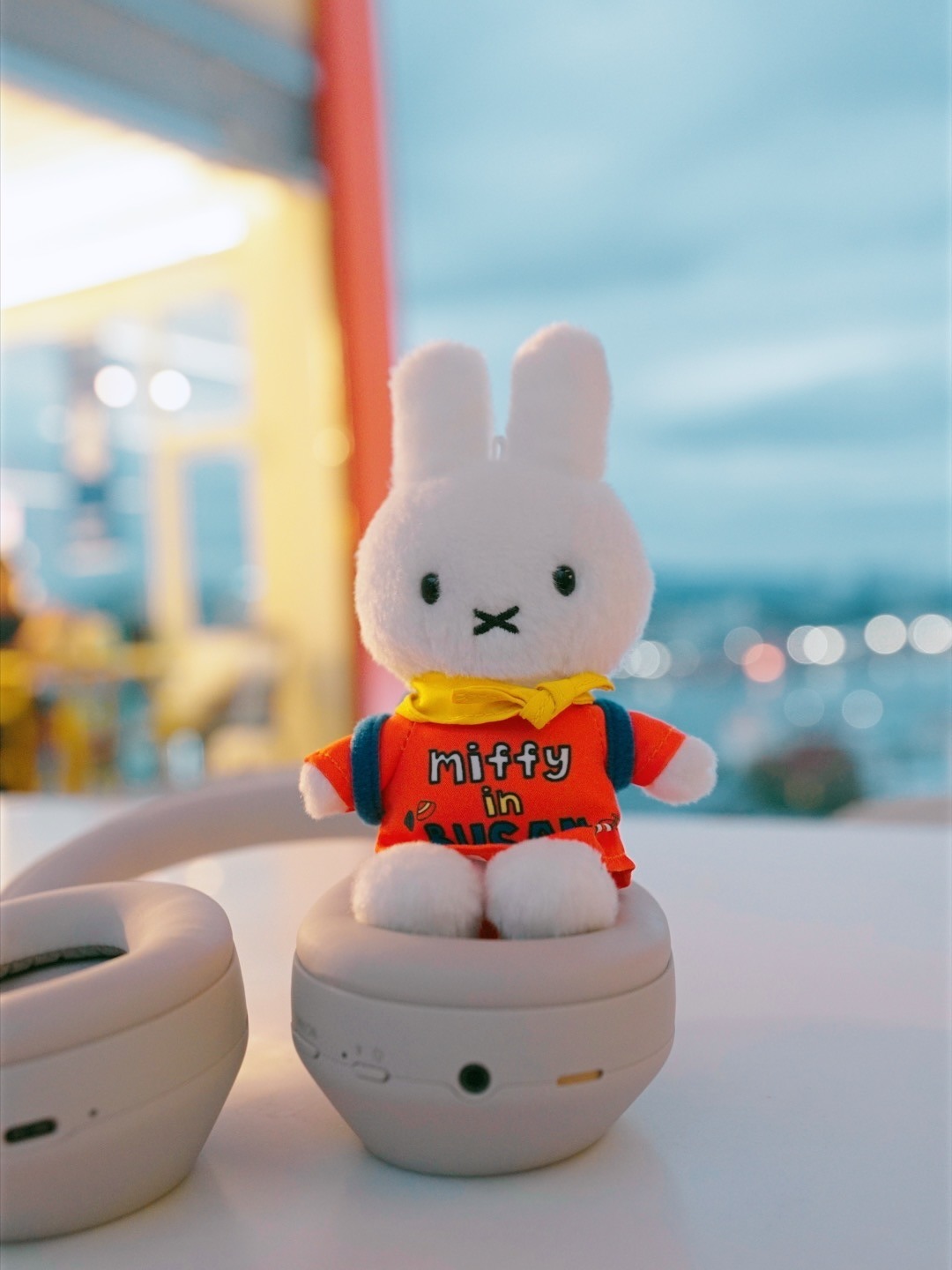 【 限量現貨 】miffy café busan 米飛兔 釜山巡迴限定版玩偶吊飾