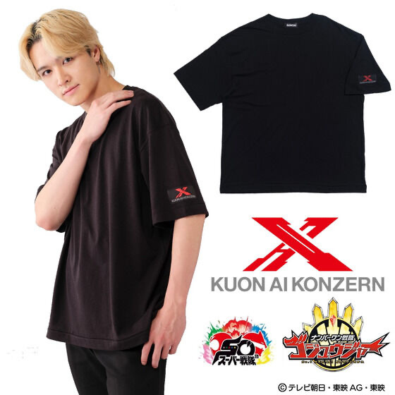 254153 Pbandai 預訂 2026/8月 ナンバーワン戦隊ゴジュウジャー　クオンAIコンツェルン　Tシャツ