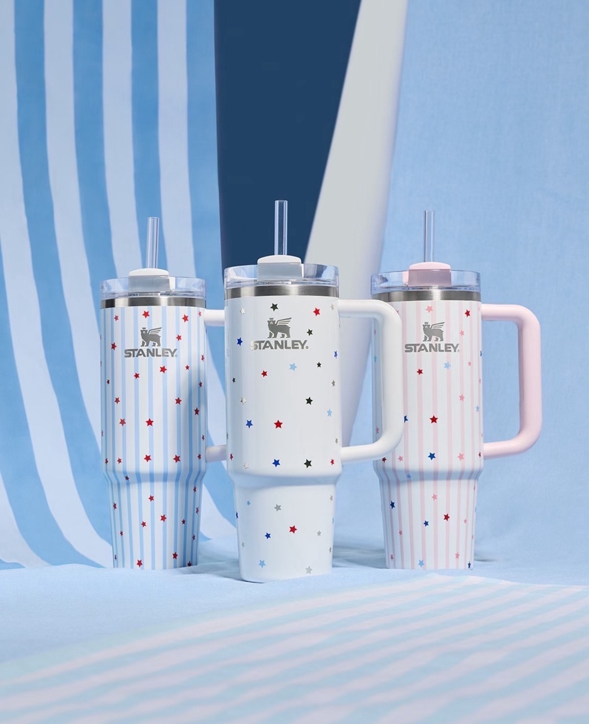 【預購】美國品牌 Stanley x Target 吸管杯 冰壩杯 條紋 星星