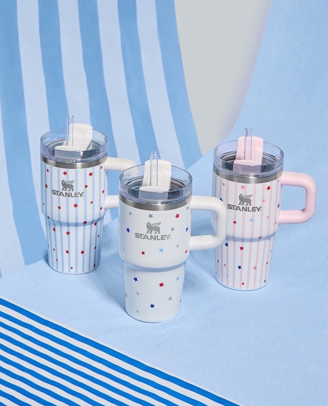【預購】美國品牌 Stanley x Target 吸管杯 冰壩杯 條紋 星星
