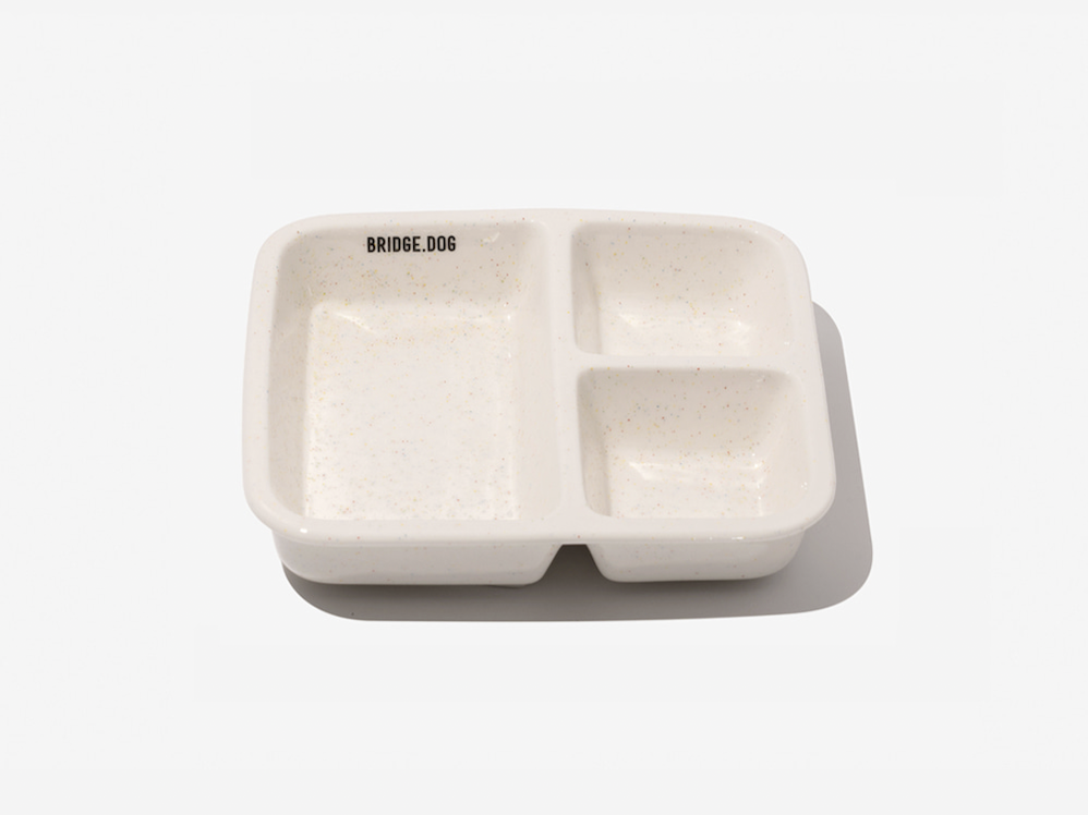 BRIDGE.DOG FOOD PLATE - COLOR POP