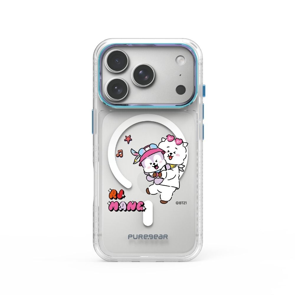 宇宙明星BT21 / iPhone 冰鑽防摔減壓手機殼 - RJ&MANG