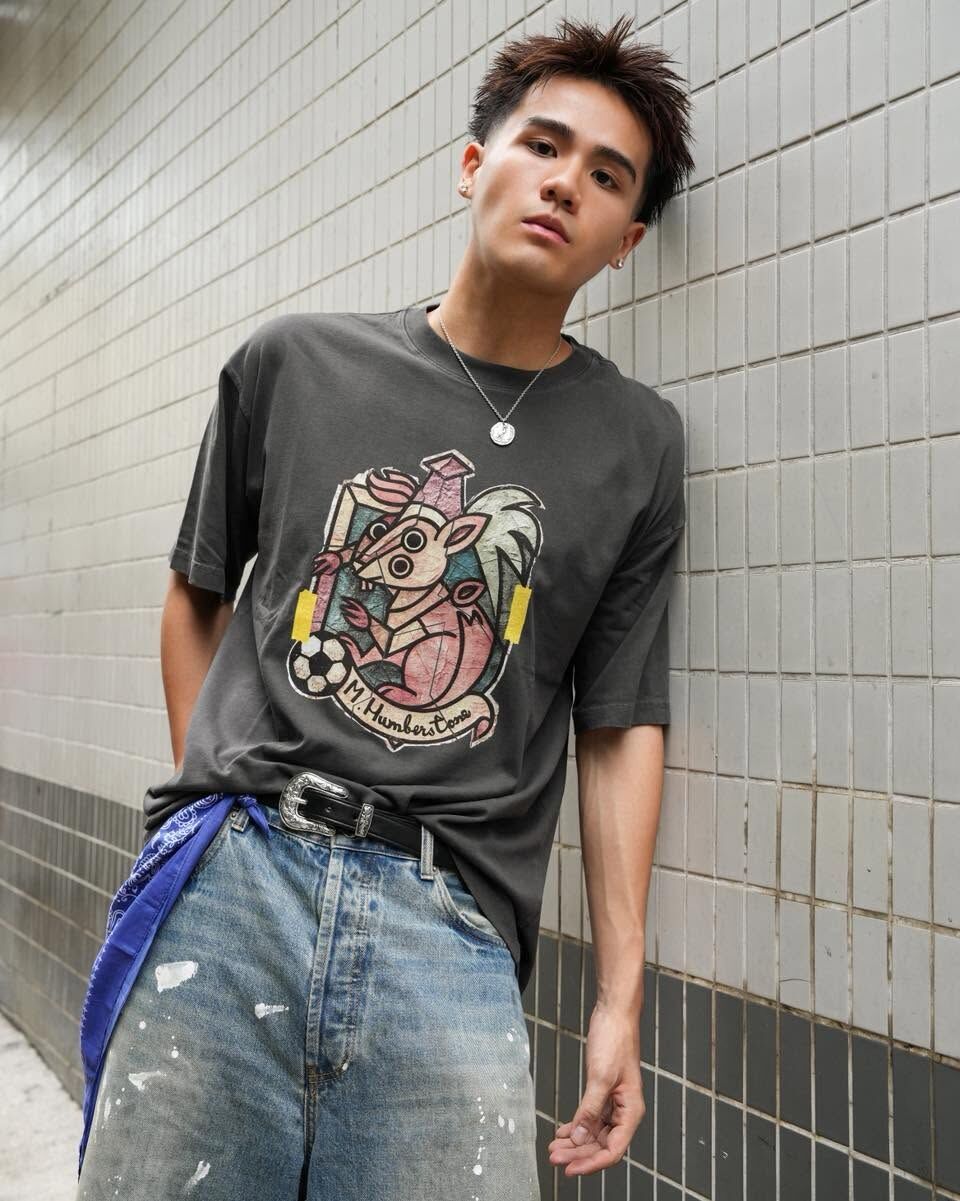 M.Humberstone | 26SS-PATCH PRINT TEE
