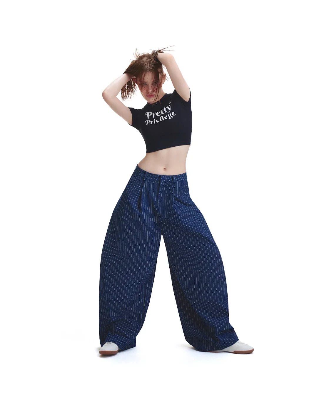 Push Push Striped Pants