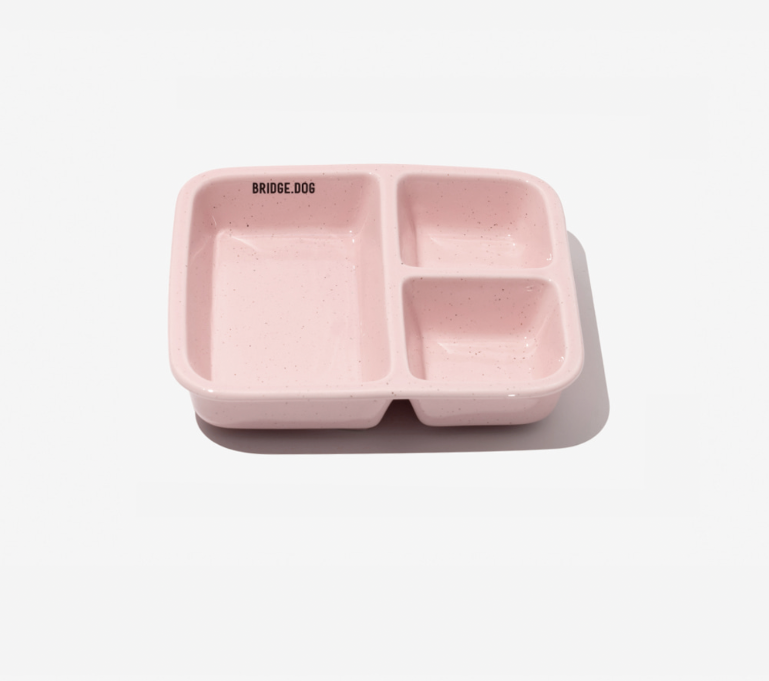 BRIDGE.DOG  Food Plate_Pink