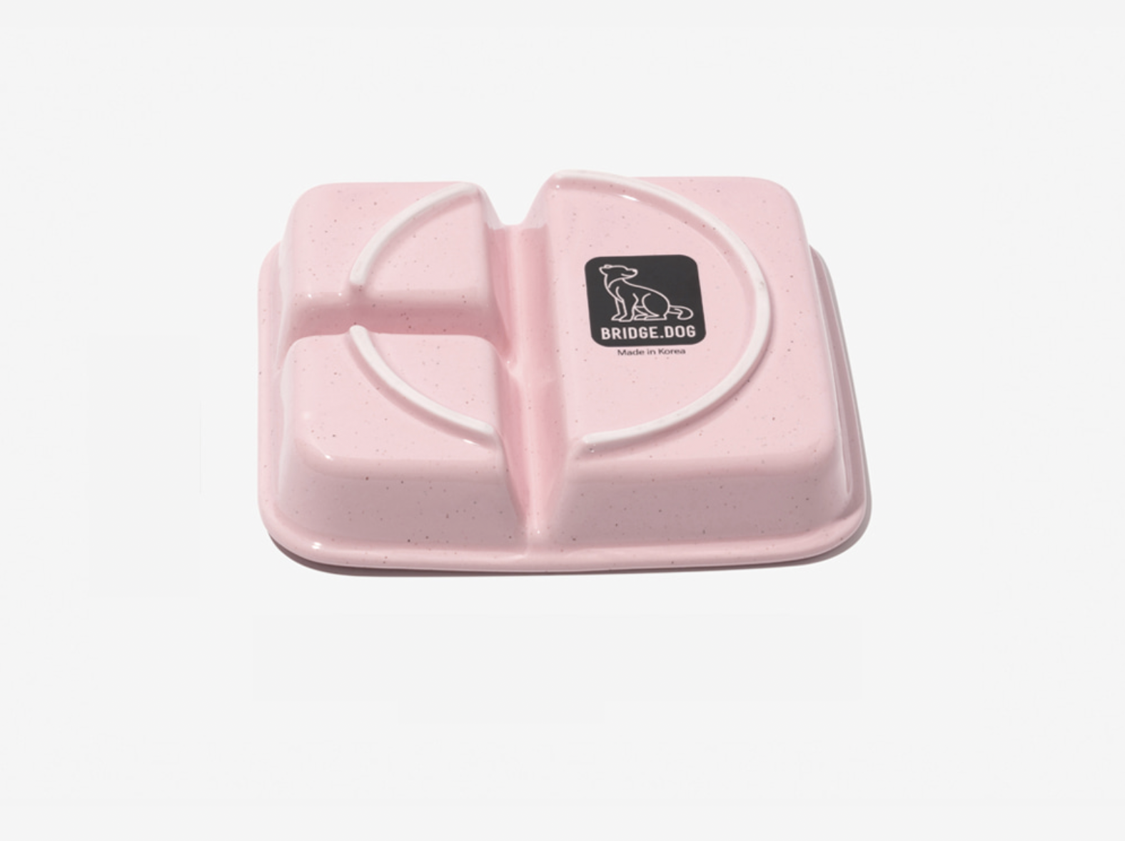 BRIDGE.DOG  Food Plate_Pink