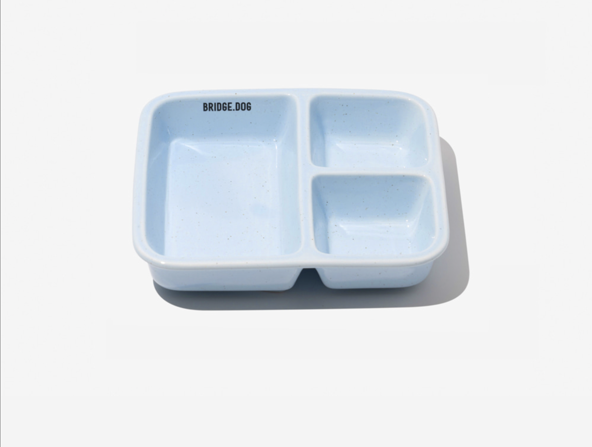 BRIDGE.DOG  Food Plate_Blue