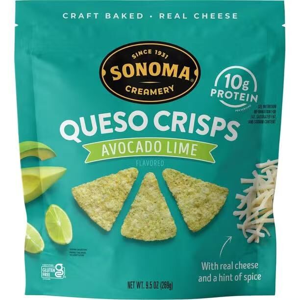 【預購】Sonoma Creamery H071606 Avocado Lime 牛油果青檸芝士脆脆 (9.5 oz/269g)
