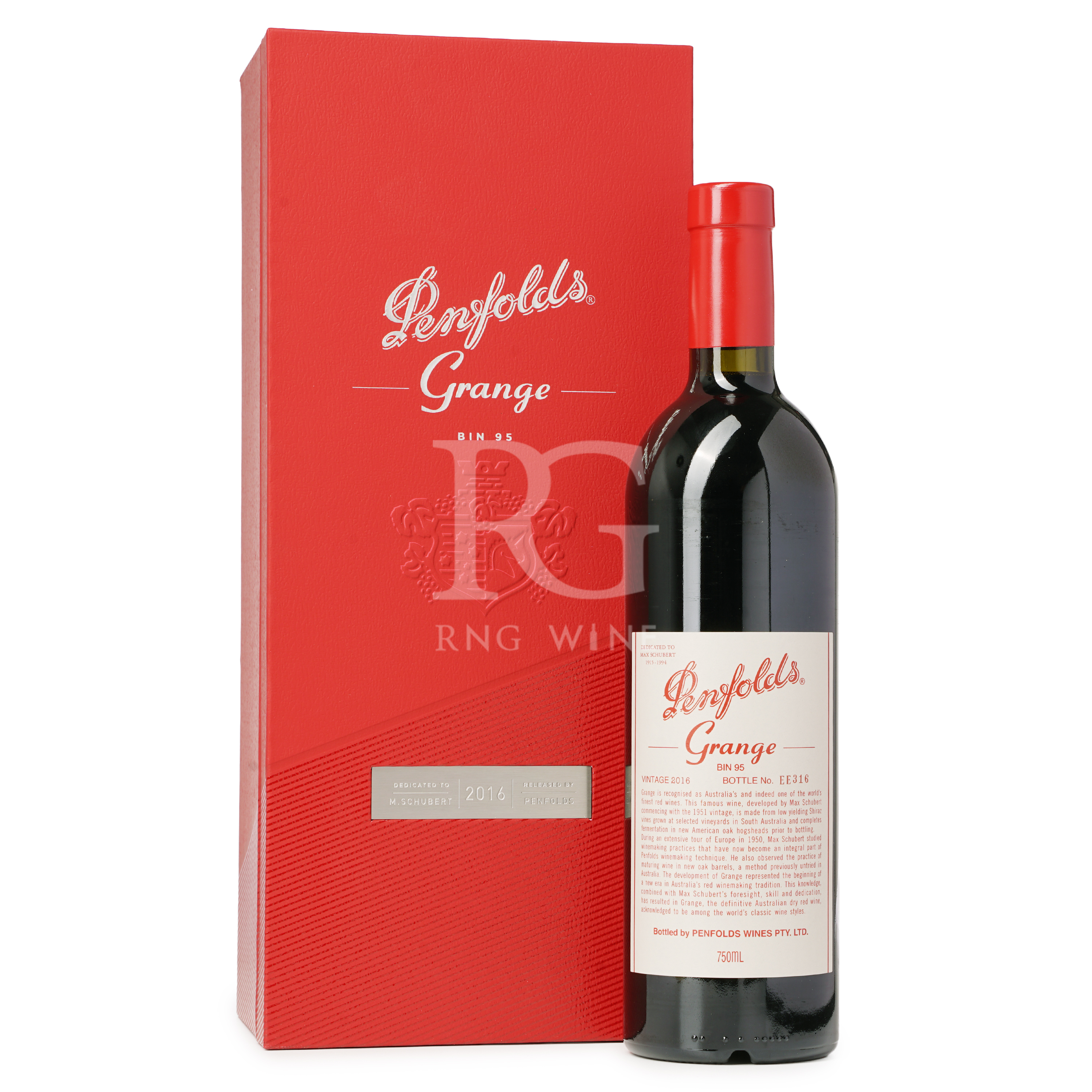 Penfolds Grange 2016 (RP99) (Gift Box)