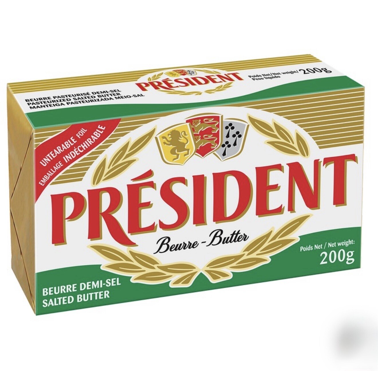 [Chilled] President salted Butter 200g