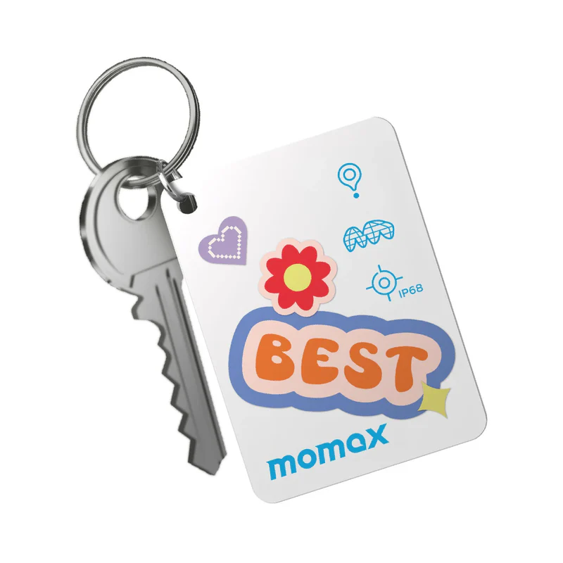 Momax PinCard² X Mini 可充電迷你全球定位器｜BR22 防丟追蹤器