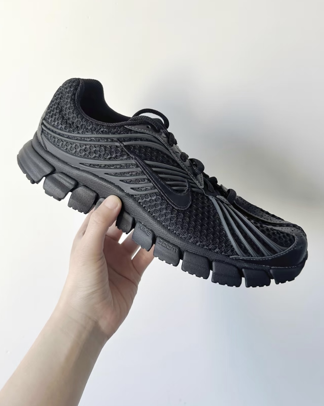 <帥爛..> NIKE ZOOM SKYLON 11 網布 氣墊 緩震 運動鞋 黑色
