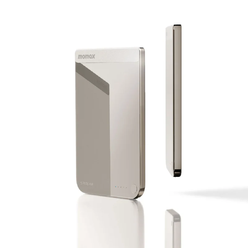 Momax 1-Power S.Pass Air 5000mAh 磁吸流動電源｜IP180 輕薄便攜充電寶