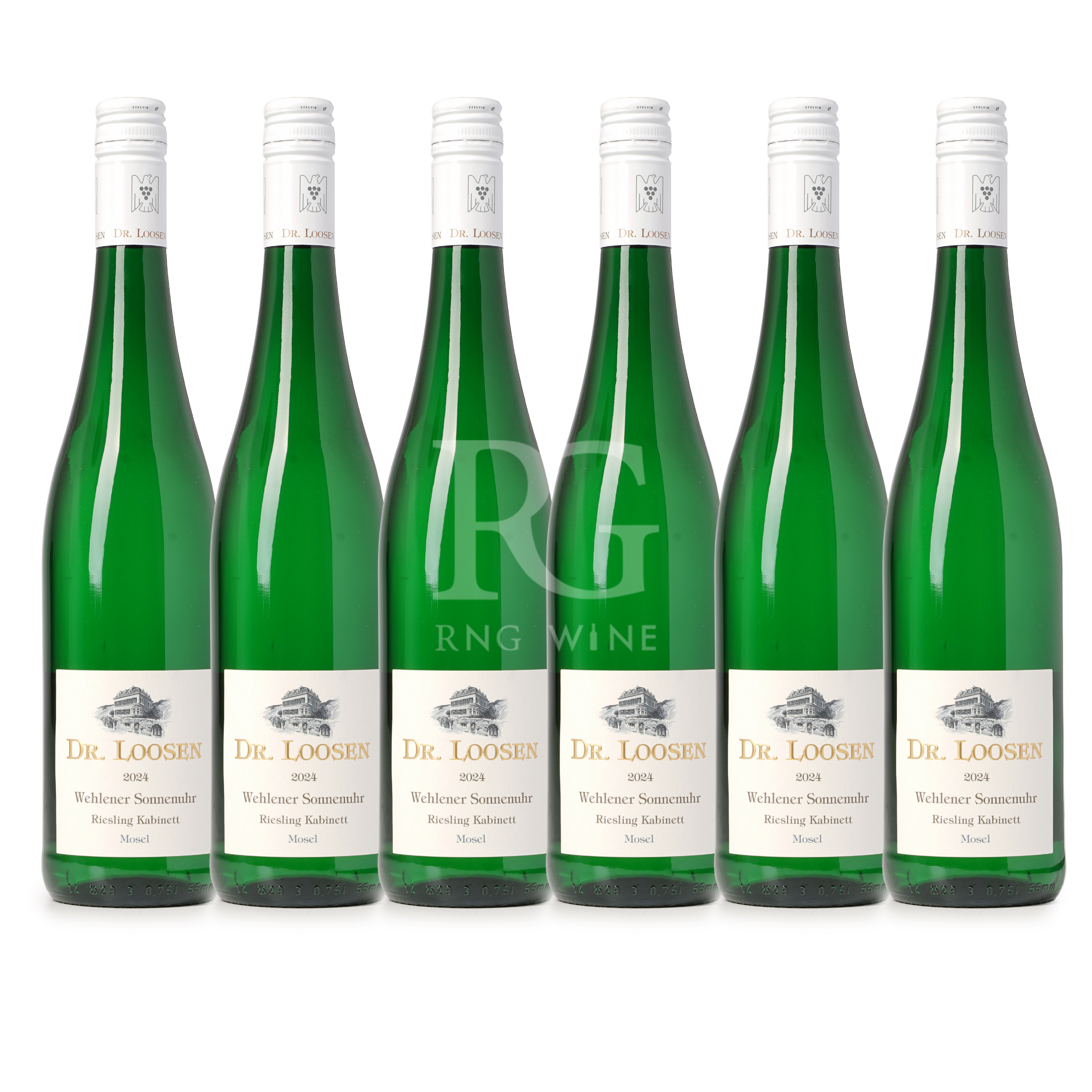 Dr. Loosen Wehlener Sonnenuhr Riesling Kabinett 2024 (RP92) - 6 Bottle Pack
