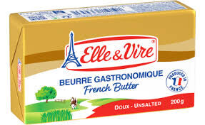 [Chilled] Elle & Vire Unsalted Butter 200g