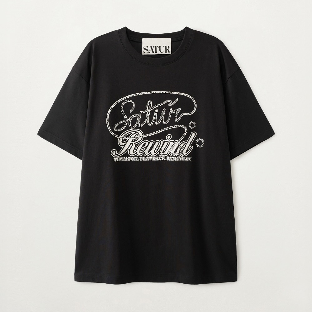 Satur｜SA262UTS05 Rewind Graphic T-shirt [3 colors] S311