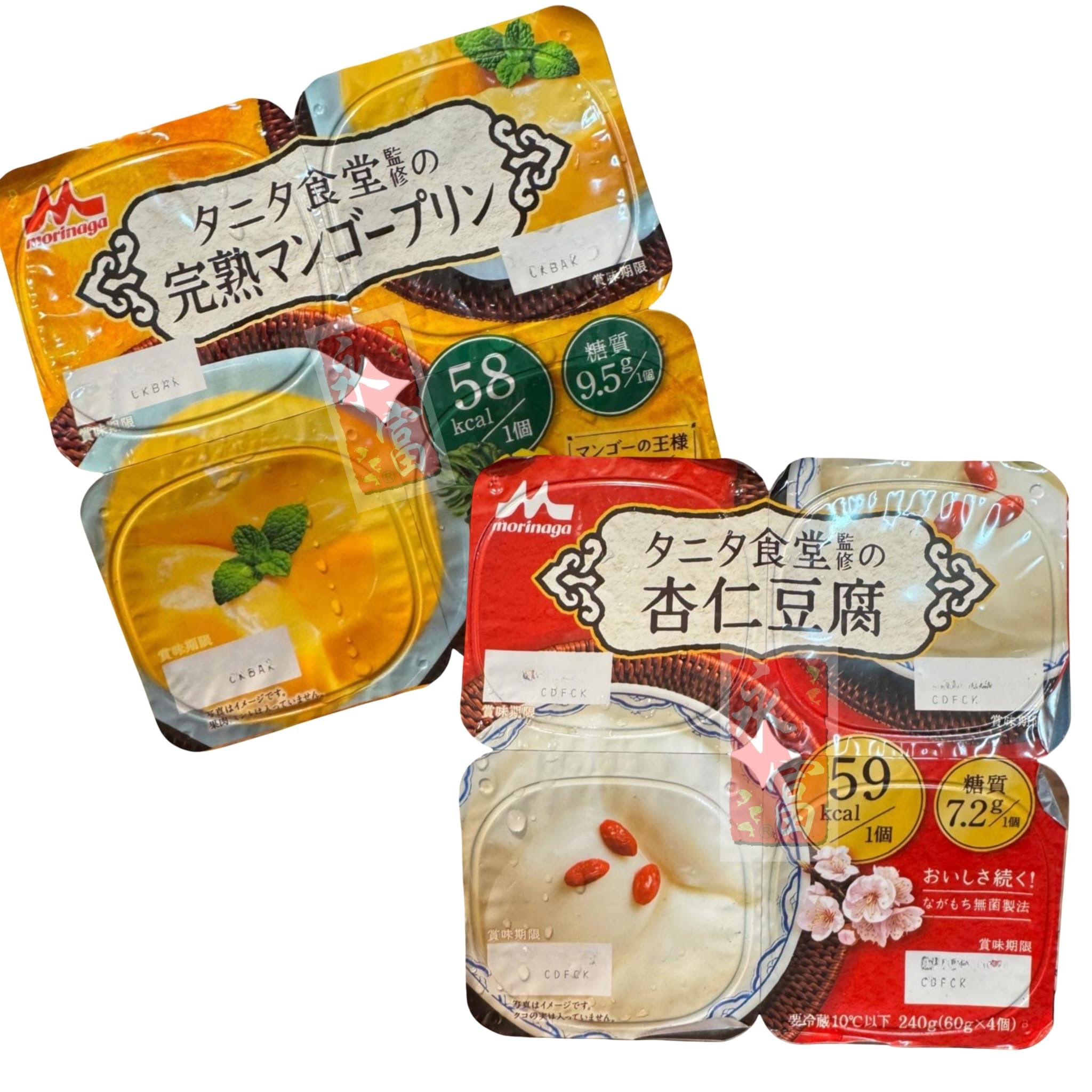 日本 (杏仁豆腐布丁/芒果布丁/吉士布丁)
