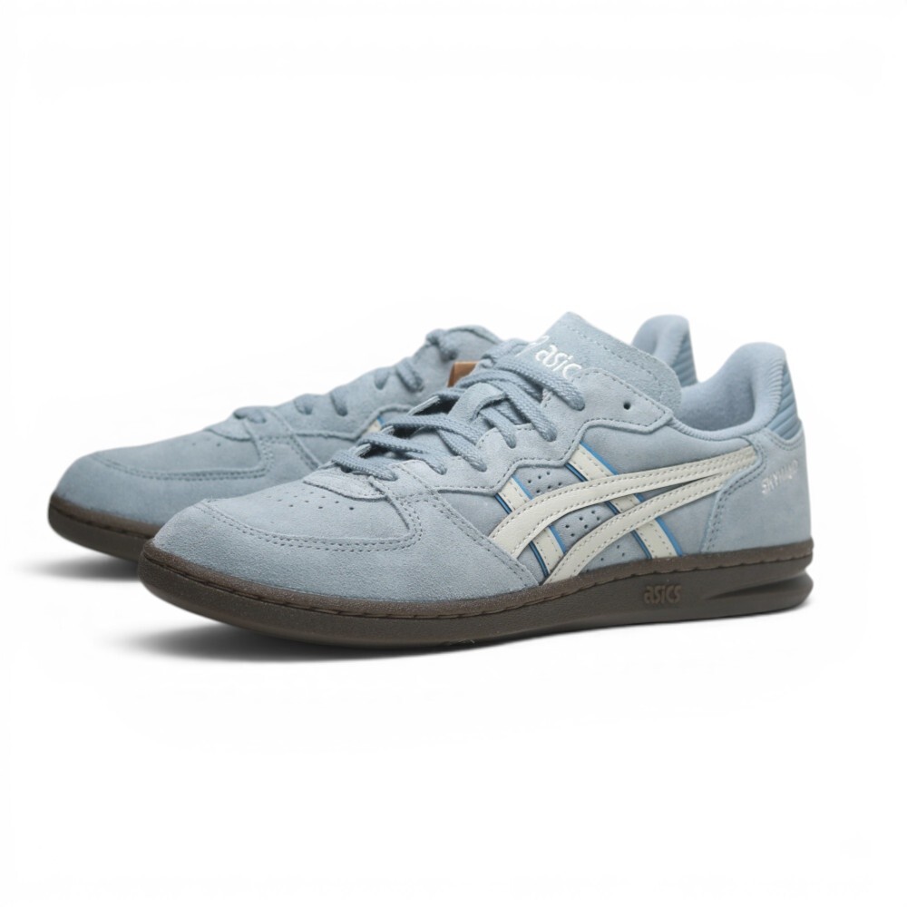ASICS 休閒鞋 SKYHAND OG 湖藍色 麂皮 焦底 復古鞋 女 1203A452404