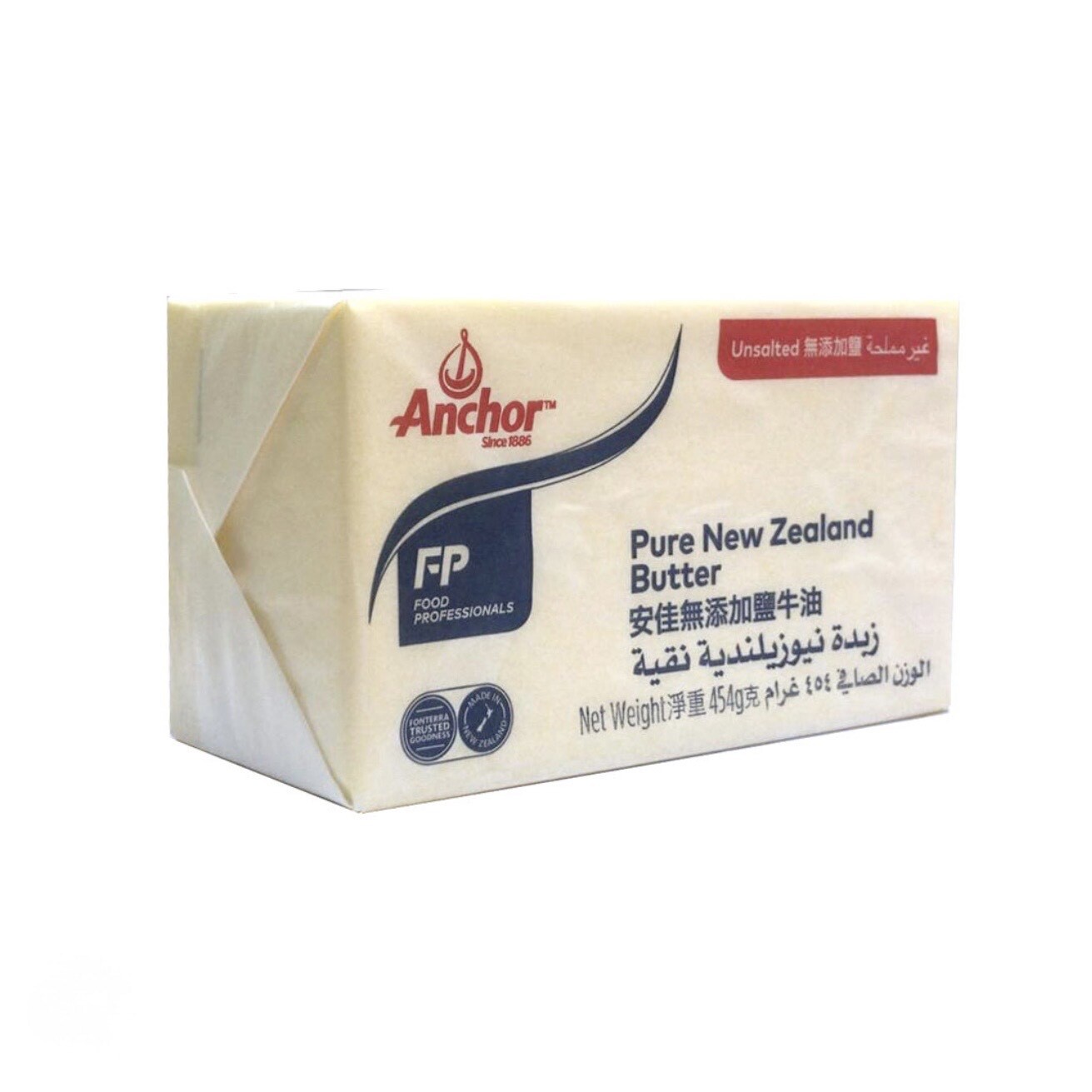 [Chilled] Anchor Unsalted Butter 454