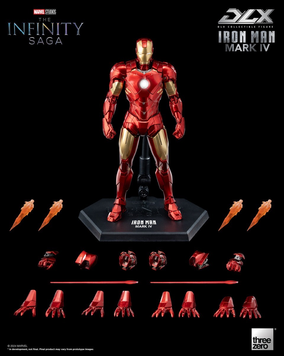Threezero DLX Iron Man Mark 4 3Z0501 Marvel Studios （現貨）