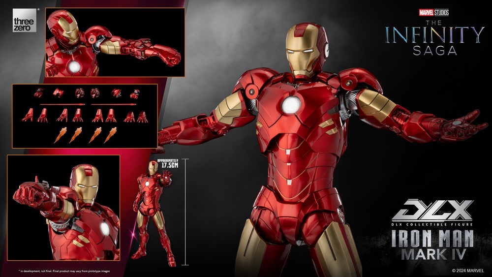 Threezero DLX Iron Man Mark 4 3Z0501 Marvel Studios （現貨）