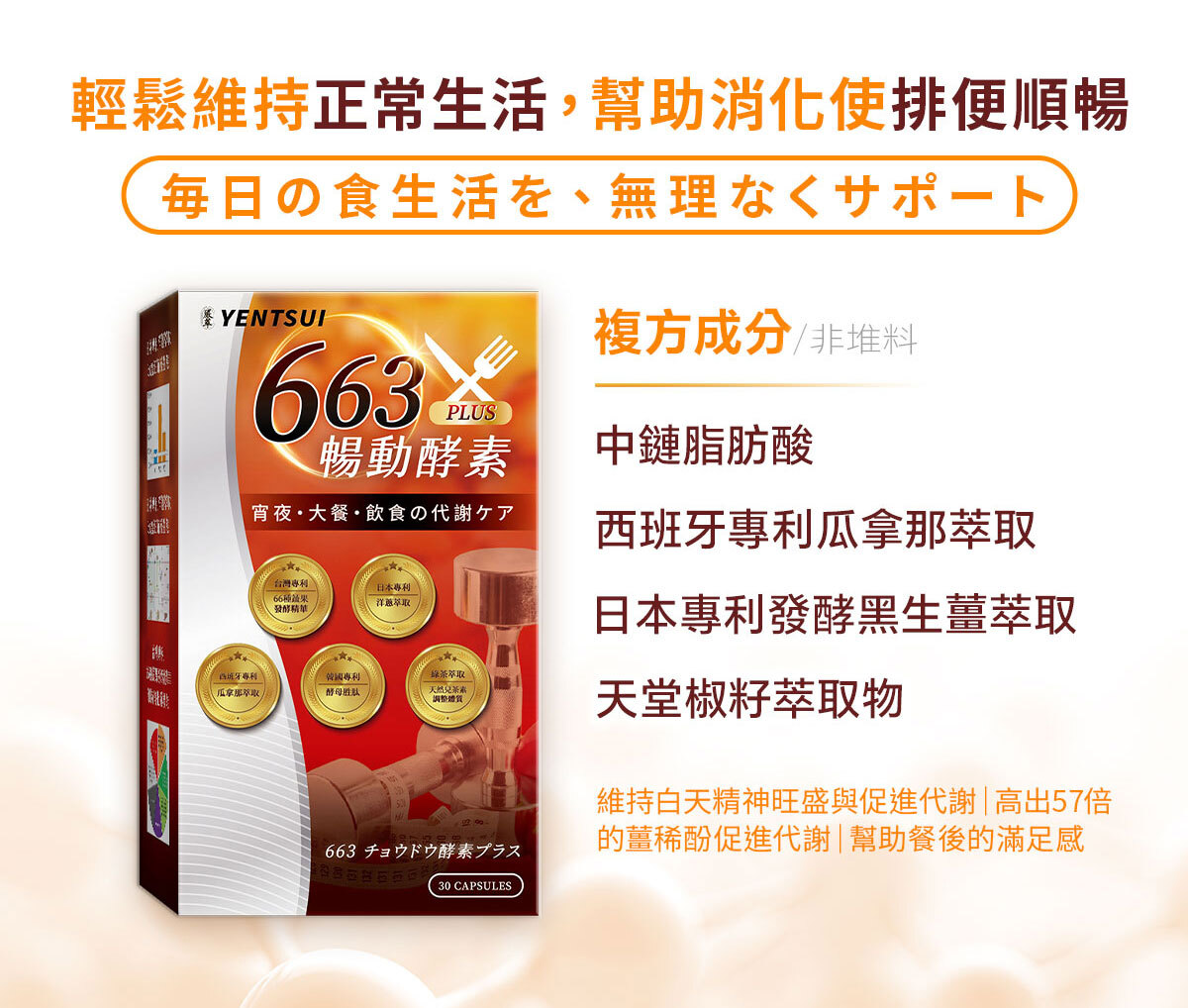 嚴萃生醫663暢動酵素PLUS-14