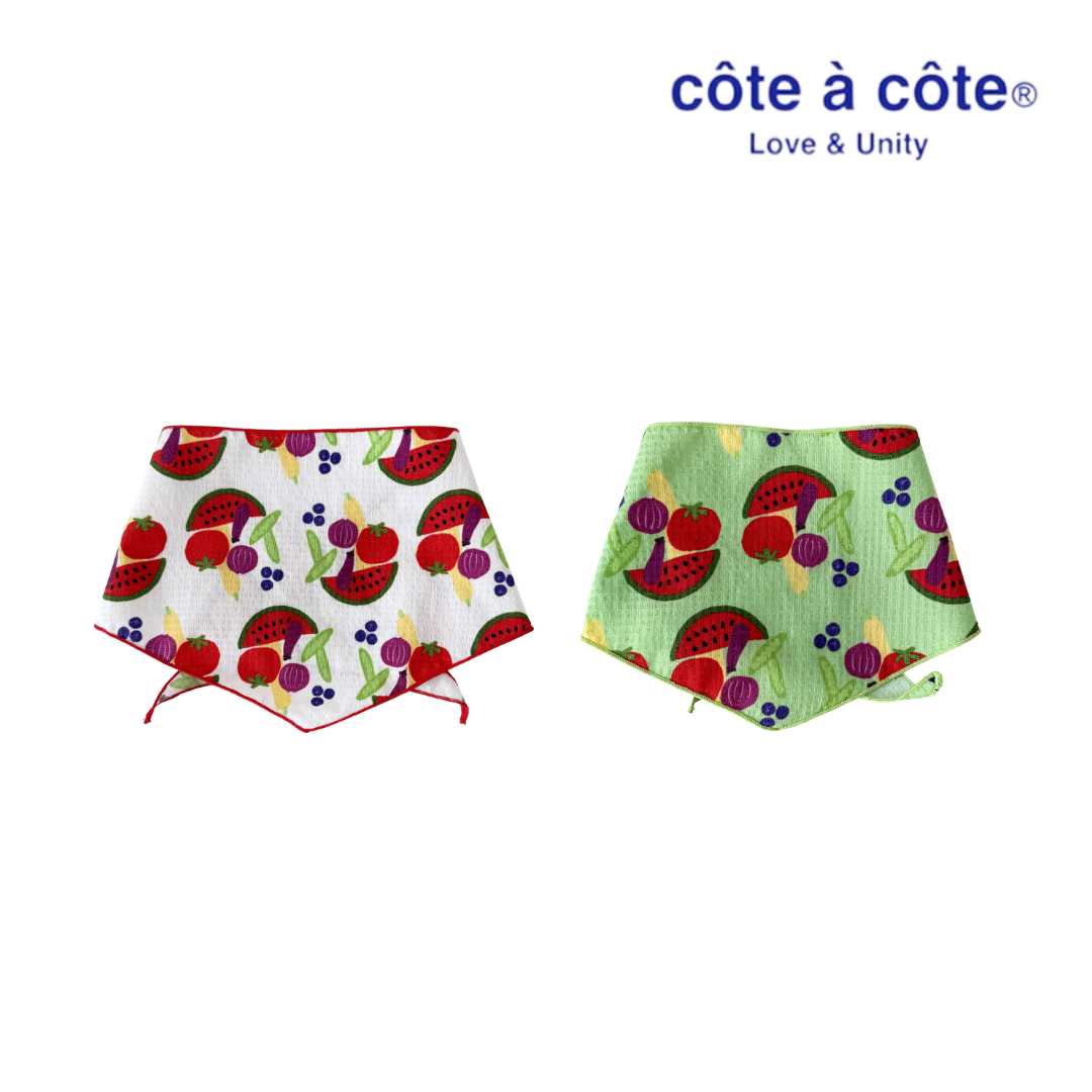 cote a cote 泡泡紗領巾(兩色)