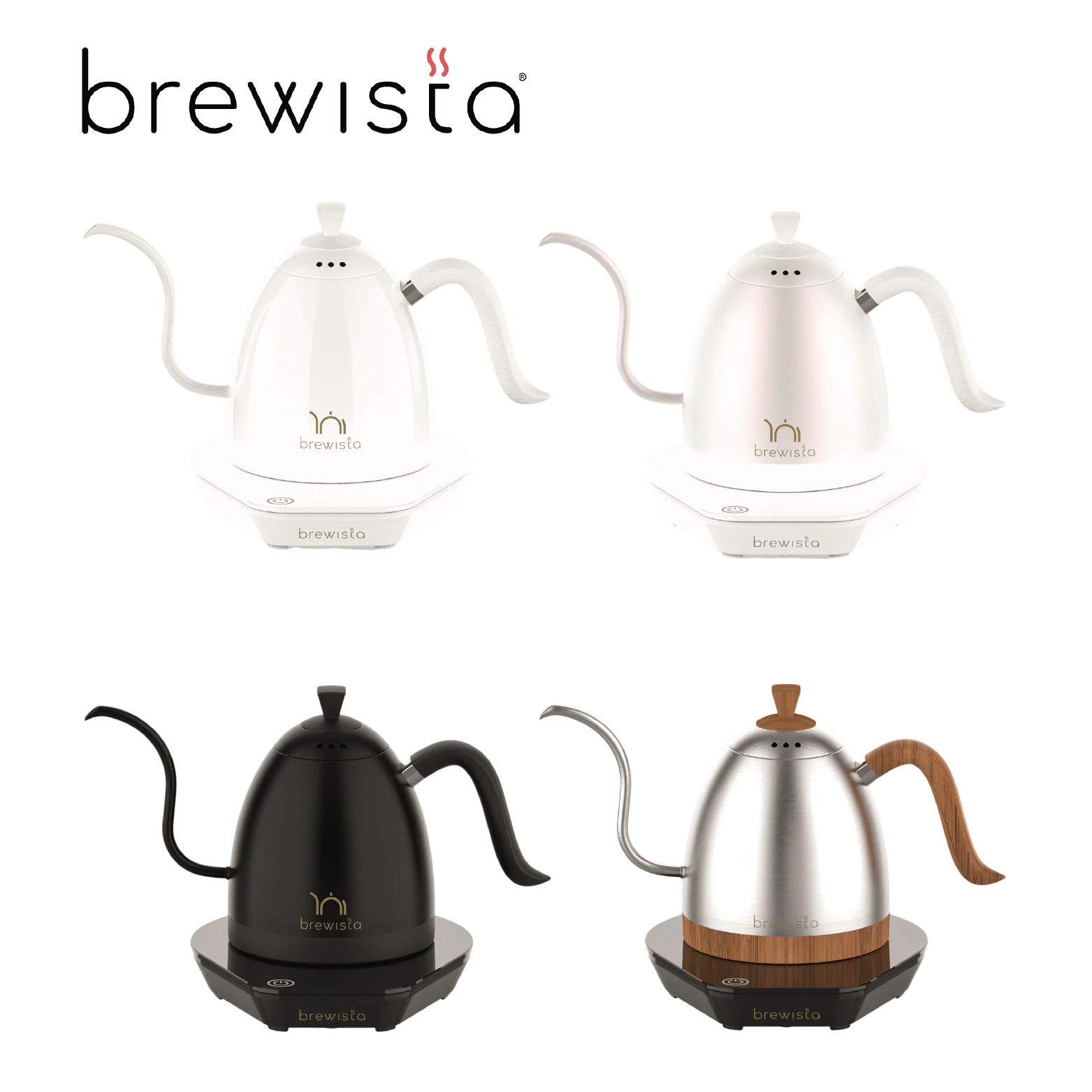 【Brewista】 鵝頸智慧溫控壺 V3 Pro ｜600ml