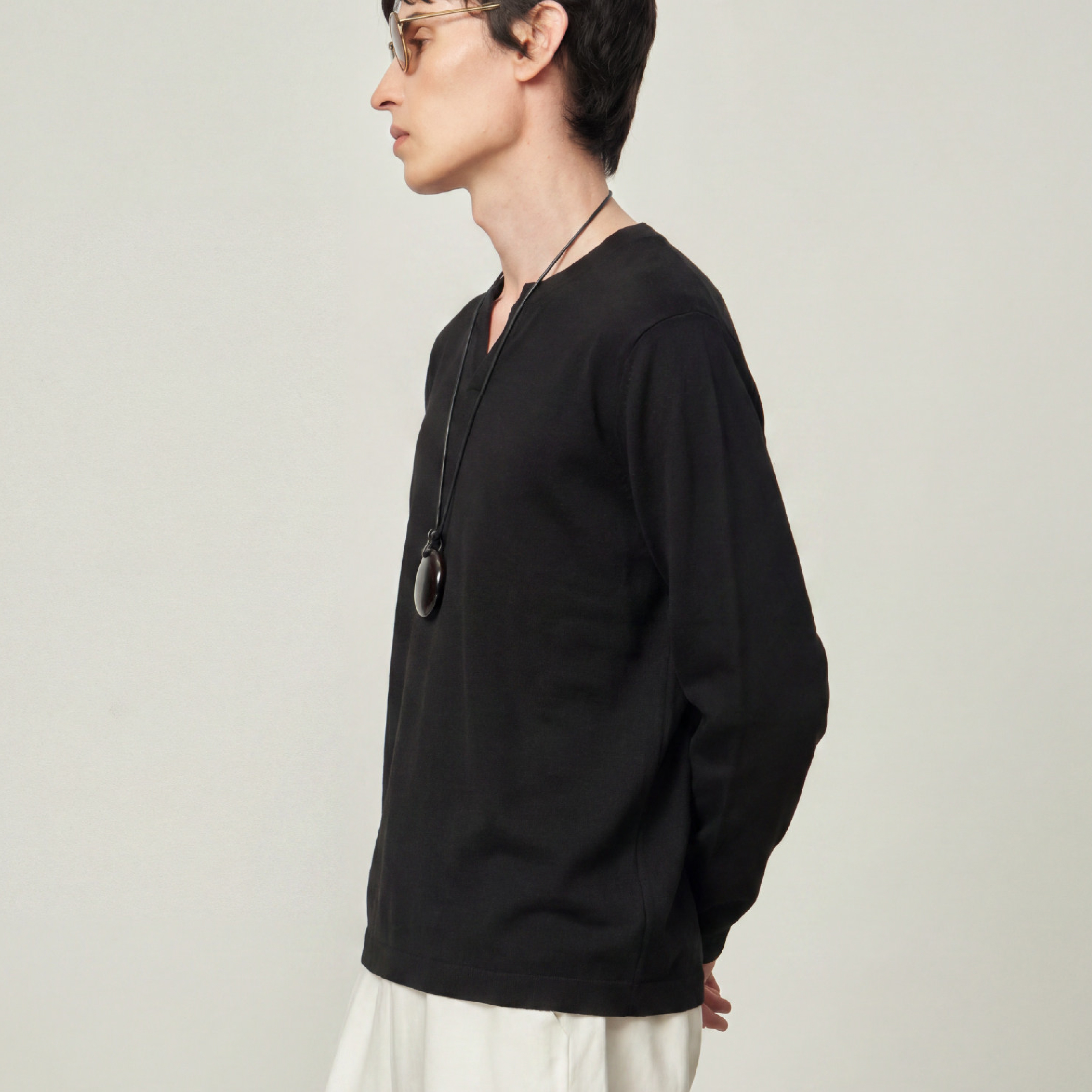 Nord Classic V-Neck Lyocell LS Tee V領 萊賽爾 長袖Tee [CT001]
