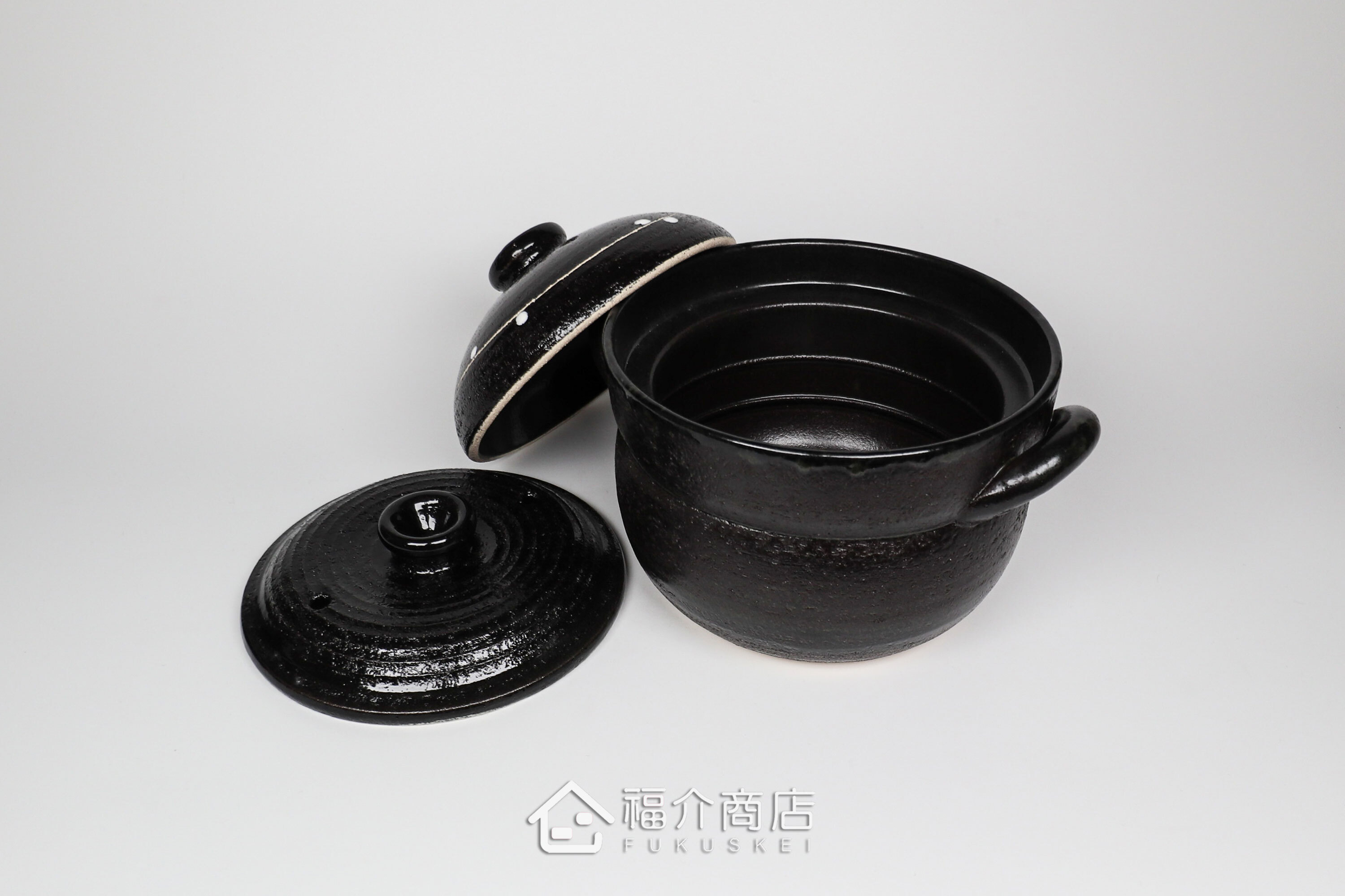 煮飯用陶瓷材質的飯鍋