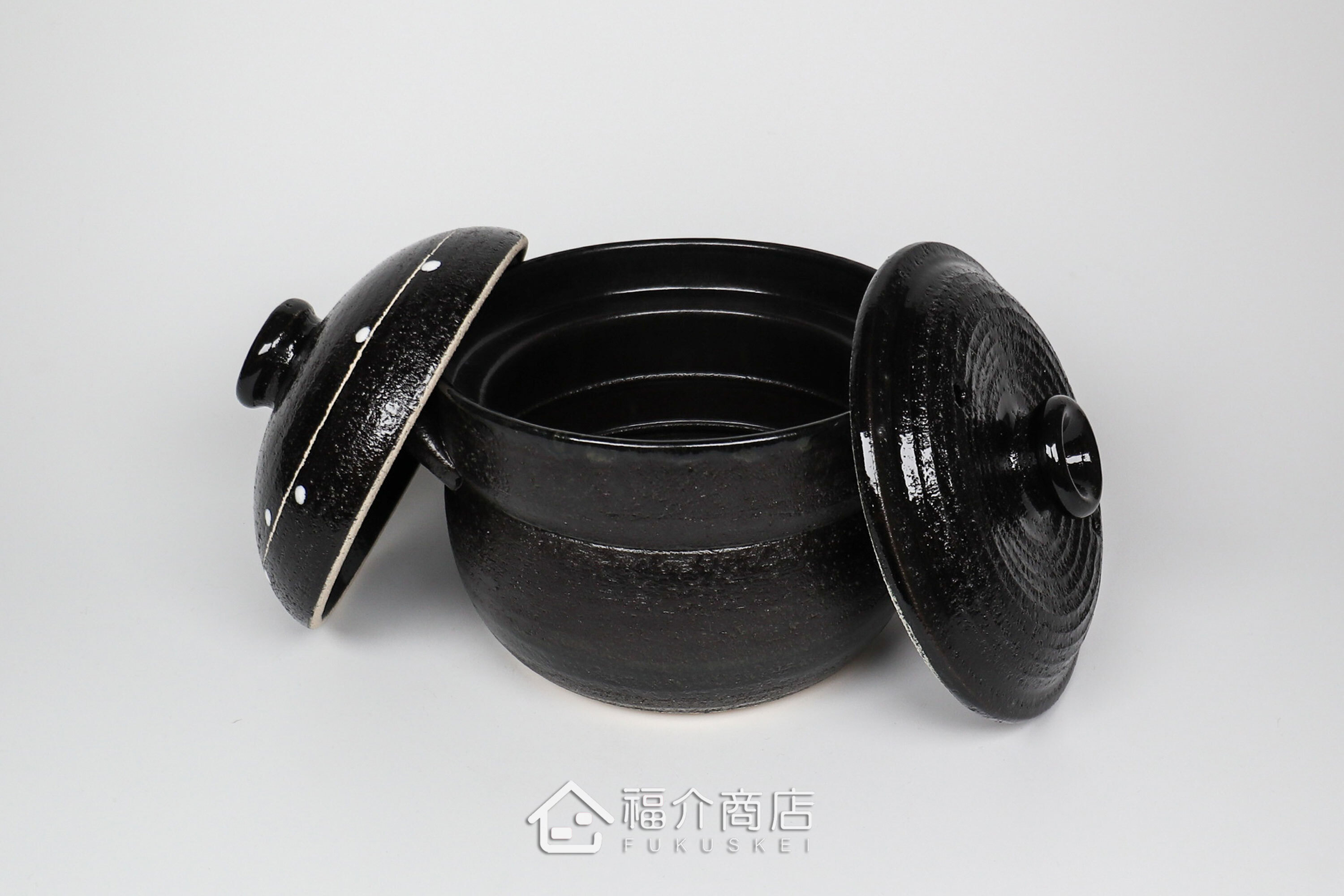 煮飯用陶瓷材質的飯鍋