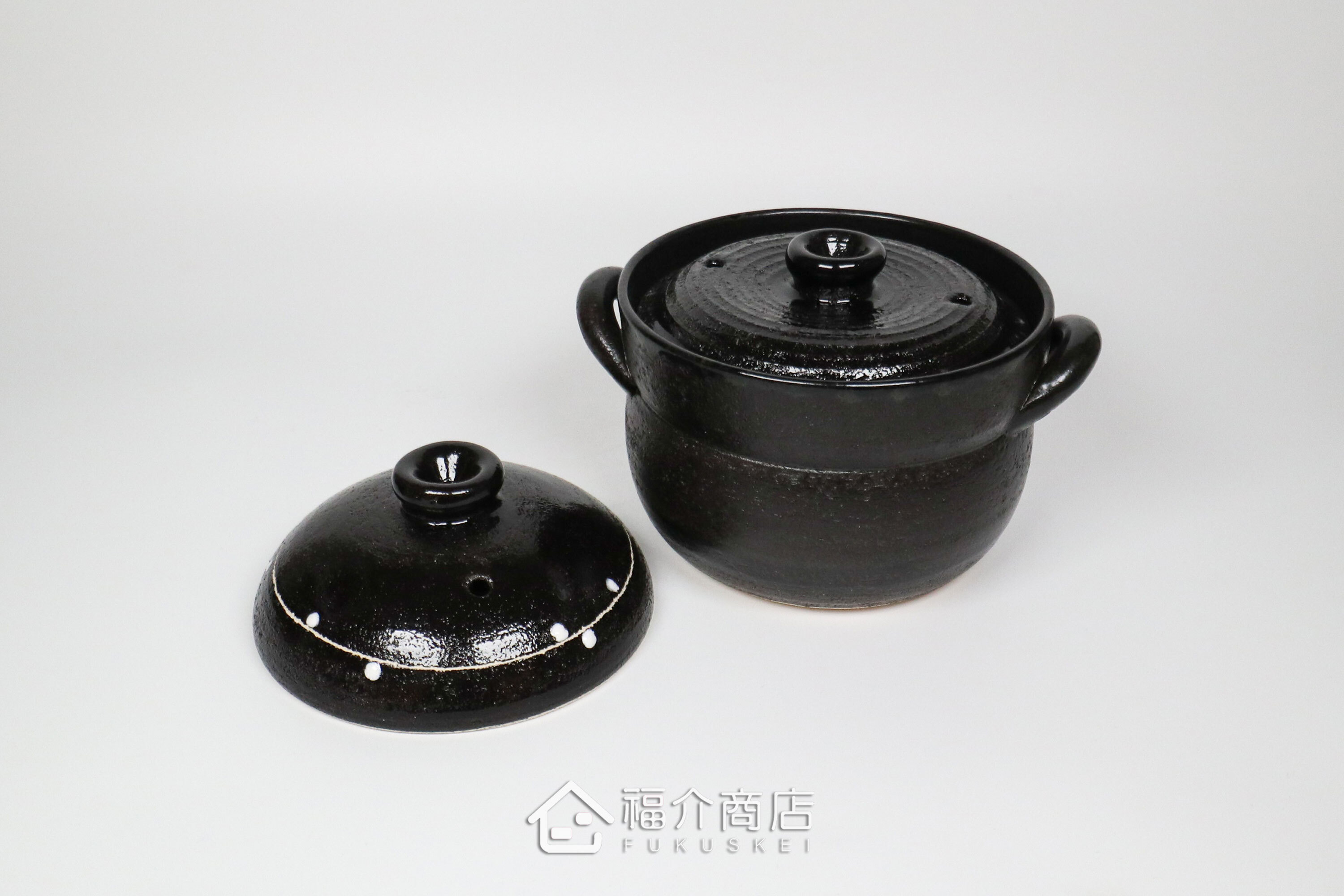 煮飯用陶瓷材質的飯鍋