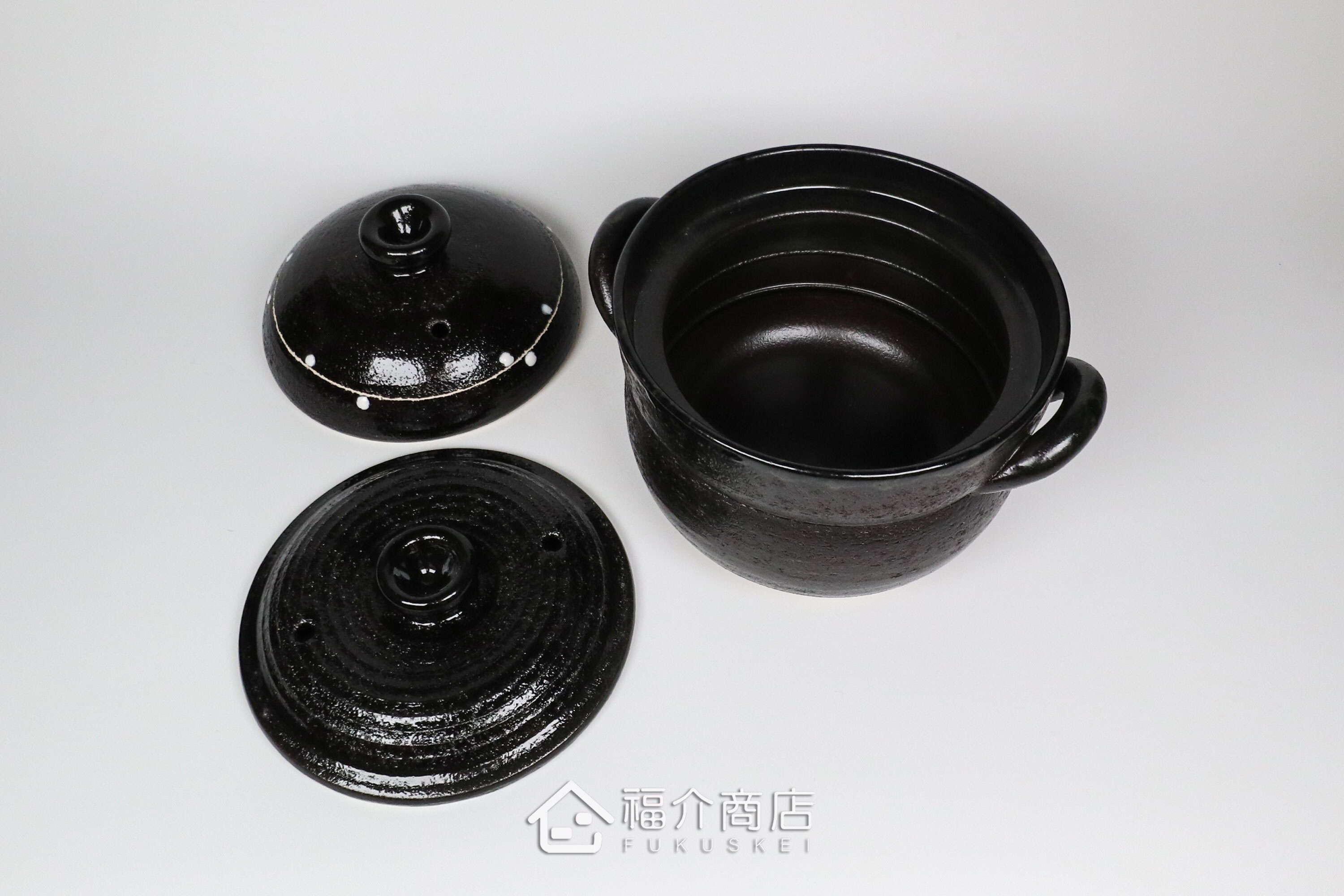 煮飯用陶瓷材質的飯鍋