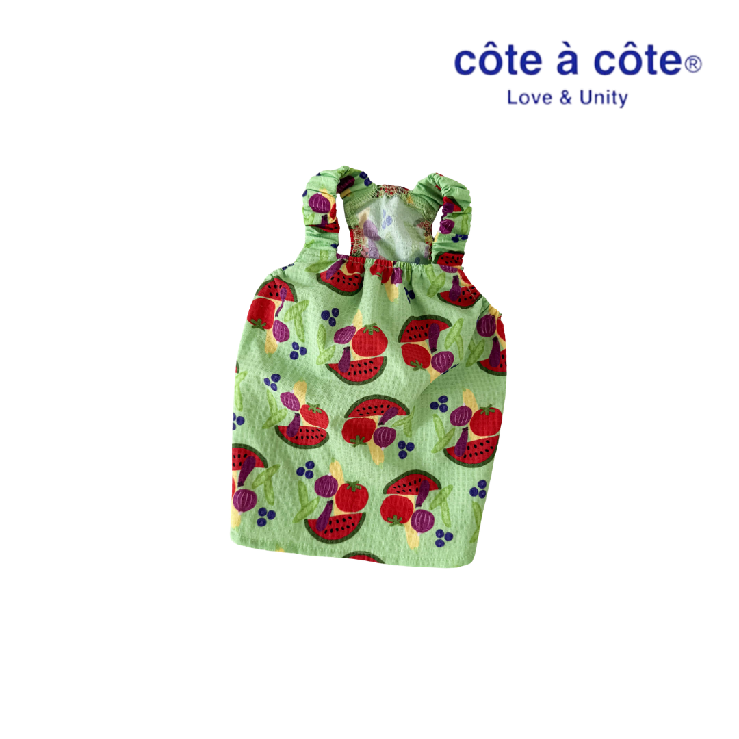 cote a cote 泡泡紗背心