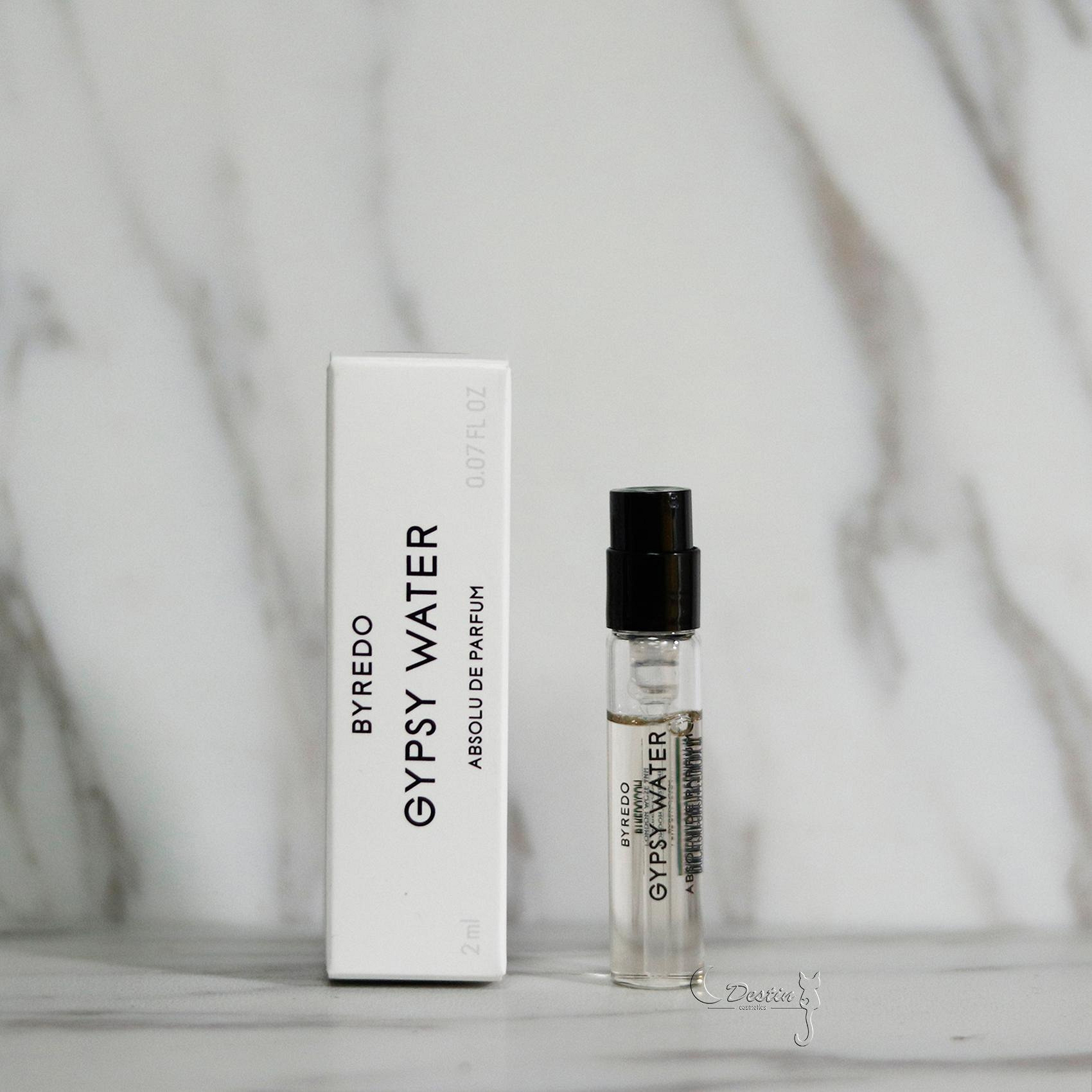 BYREDO 吉普賽之水Gypsy Water 典藏版ABSOLU 中性淡香精2mL 試管香水全新現