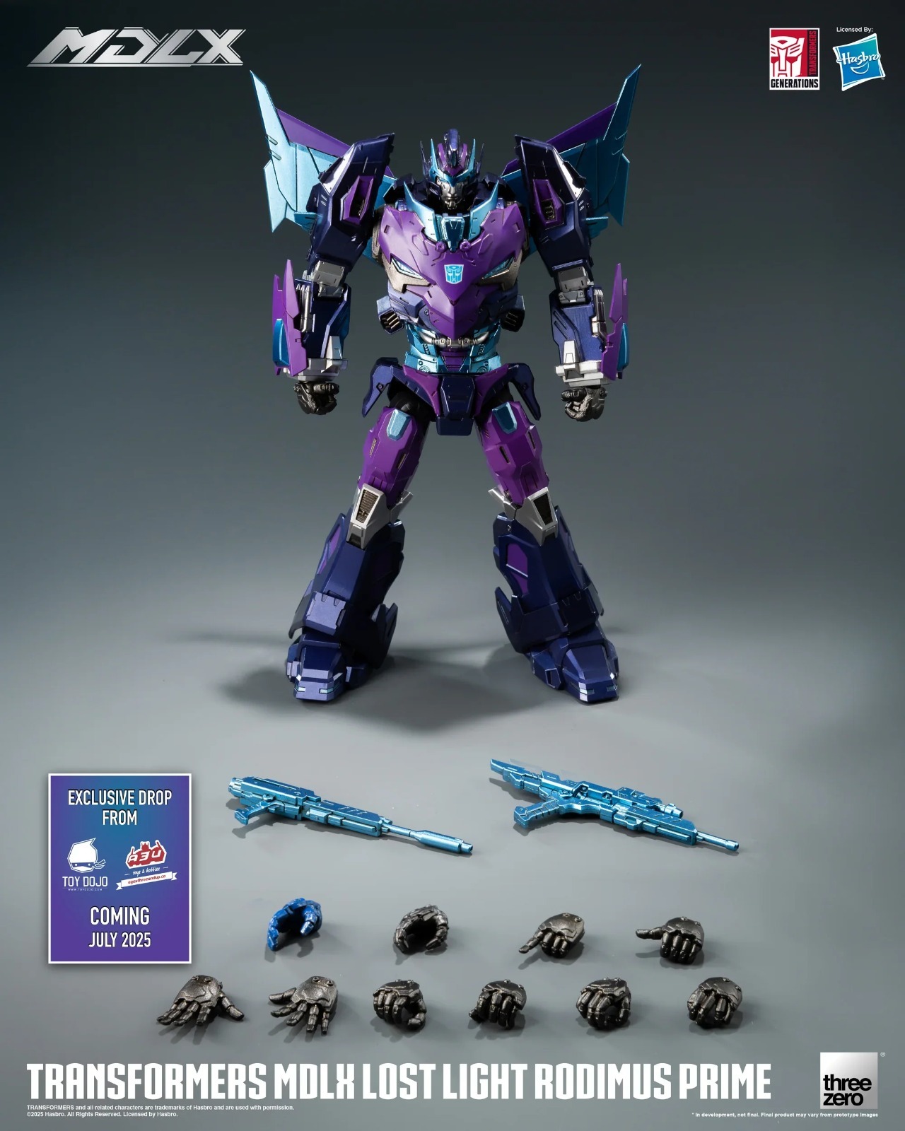 Threezero Transformers - MDLX Lost Light Rodimus Prime（現貨）