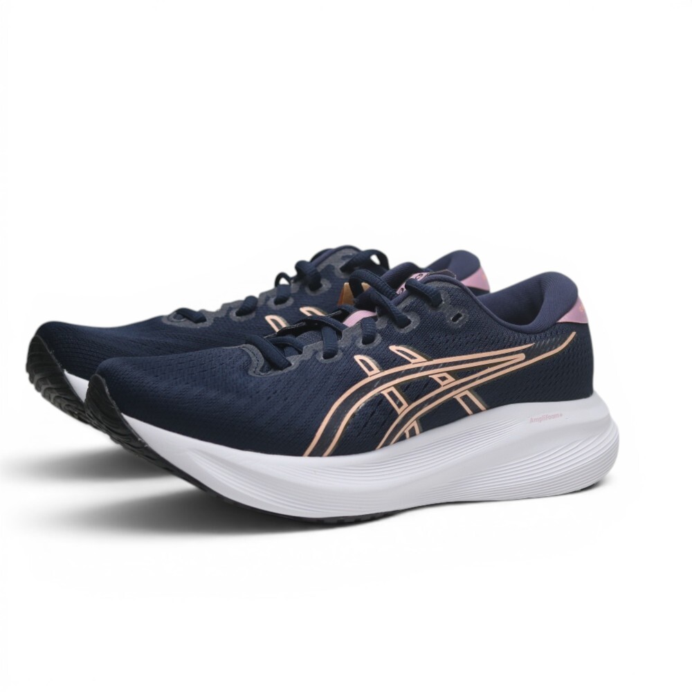 ASICS 慢跑鞋 GEL-EXCITE 11 藍粉 緩衝 運動鞋 女 1012B861406