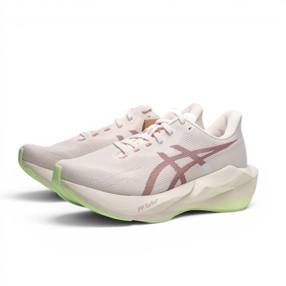 ASICS 慢跑鞋 NOVABLAST 6 粉膚 D楦 彈力型 頂級慢跑鞋 女 1012C007700