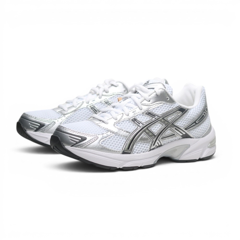 ASICS 慢跑鞋 GEL-1130 白銀 經典 復古 運動鞋 男女 1201B020100