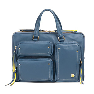 Dudu Leather bag Dots - 639-6093-57 Denim blue