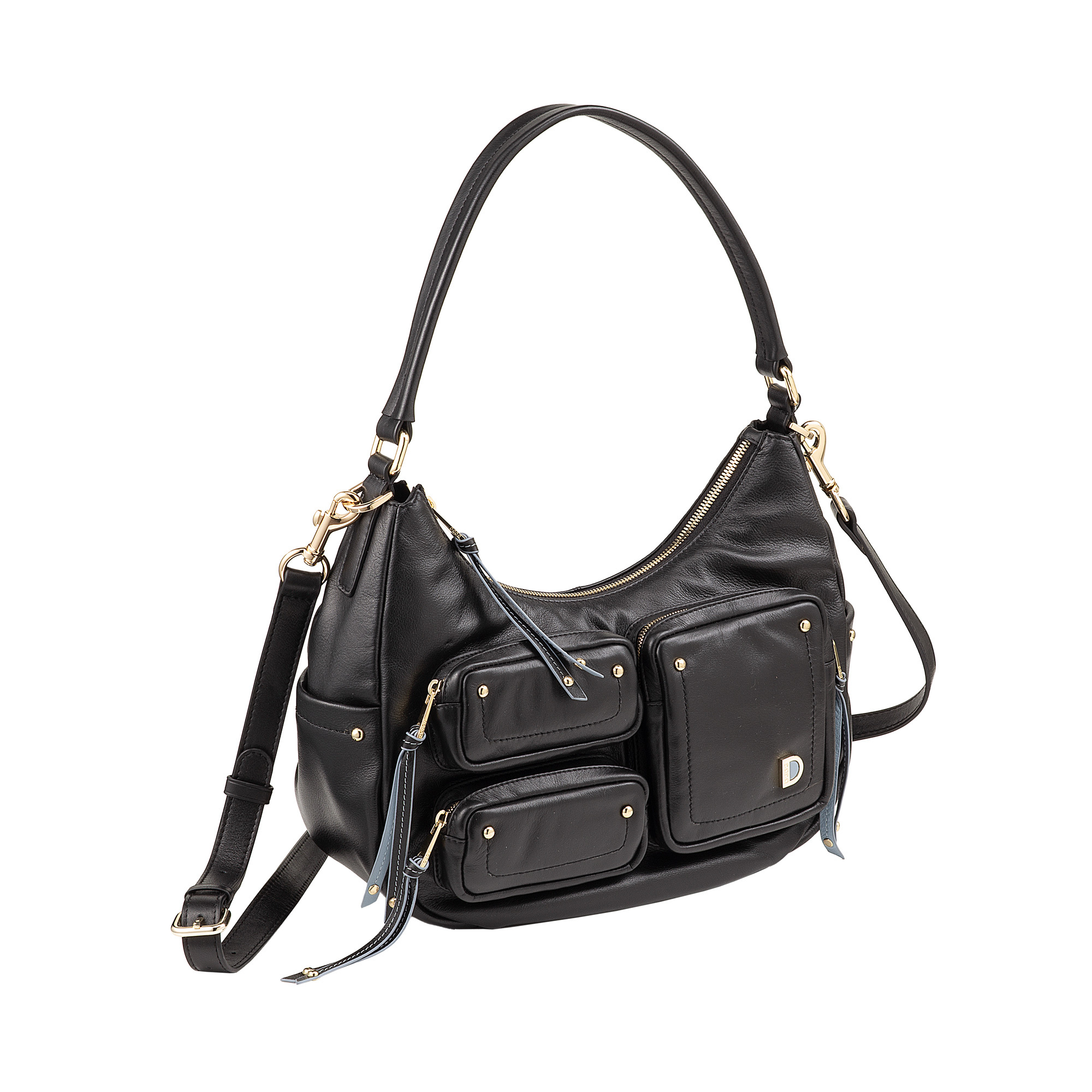 Dudu Leather bag City - 639-6094-01 Black