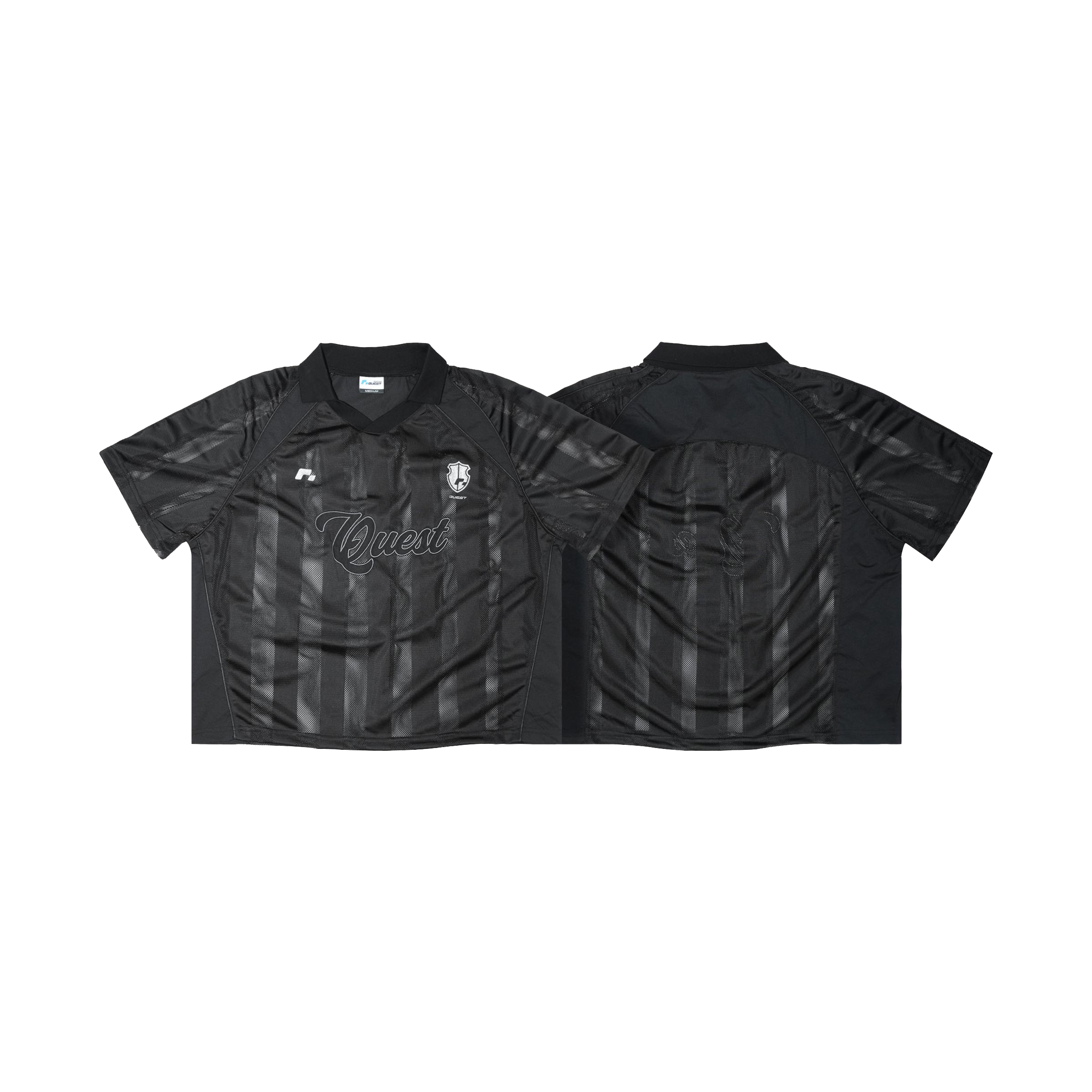 【車庫服飾】QUEST Stripe Mesh Jersey 網面球衣