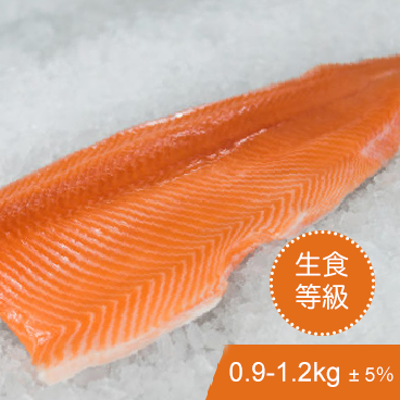 庫克山冰河帝王鮭魚-半魚菲力排