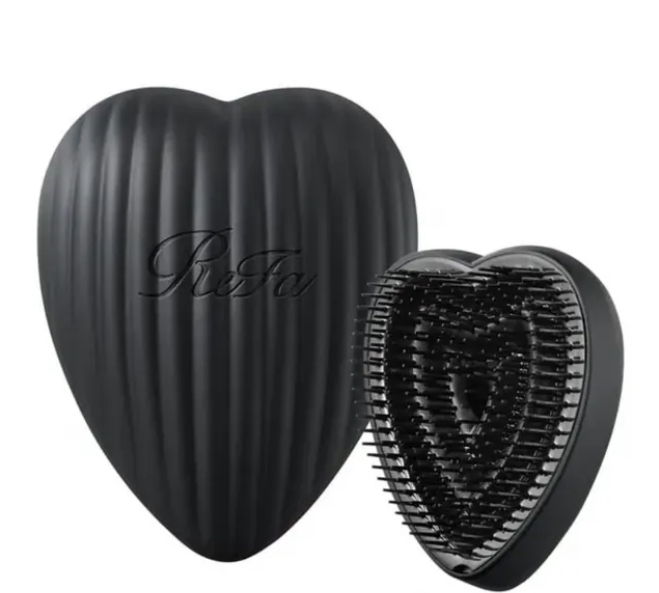 日本ReFa Heart Brush 防毛躁蓬鬆順髮按摩心型梳（直紋系列）