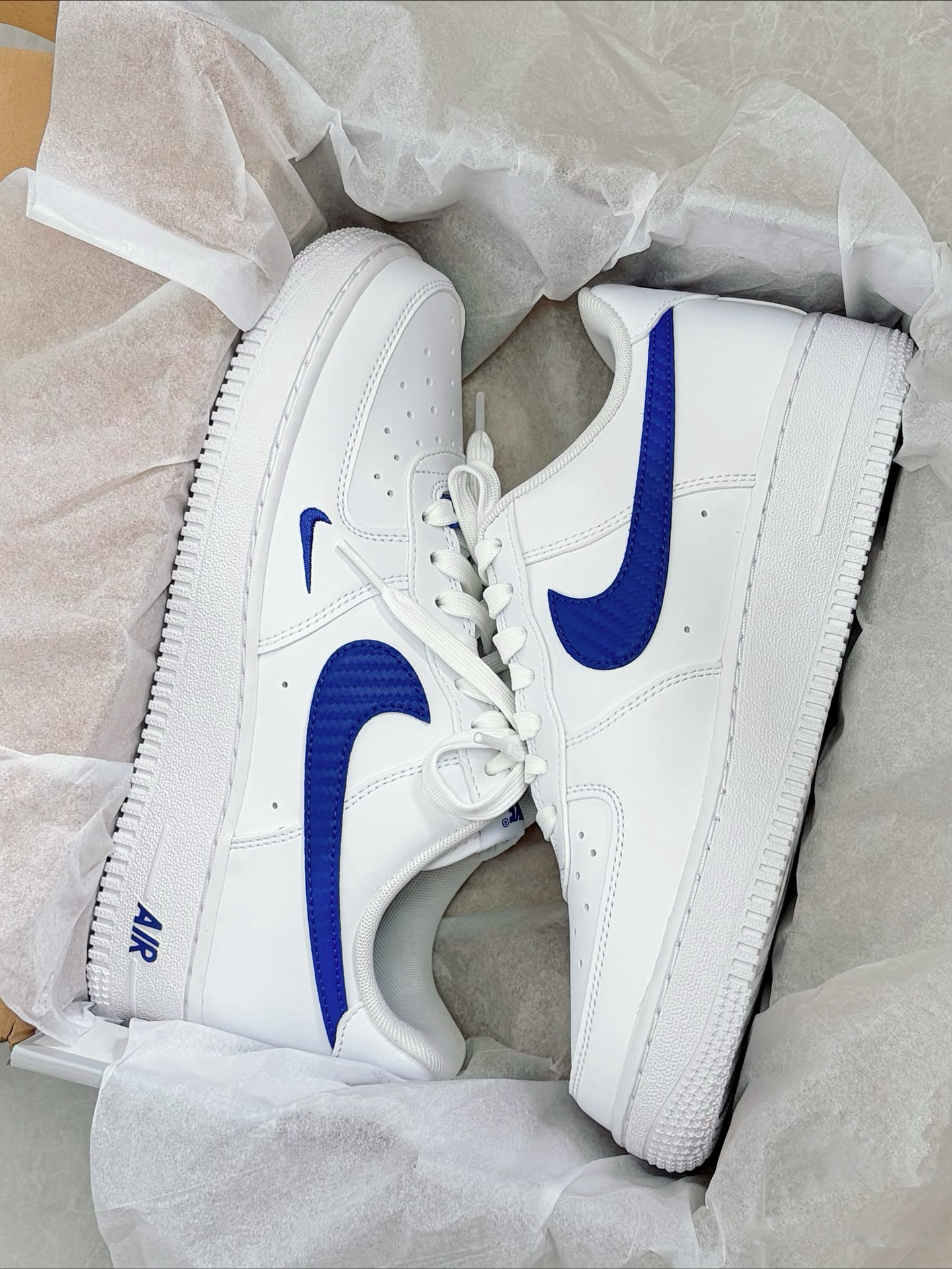 【預購】Nike Air Force 1"Game Royal' 皇家藍 寶藍 碳纖維勾 刺繡小勾  IV5732-100